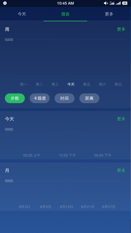 计步器卡路里截图1
