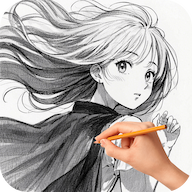 AR素描画画