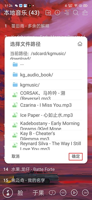 本地音乐播放器
