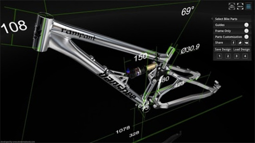 Bike 3D configurations山地自行车截图0