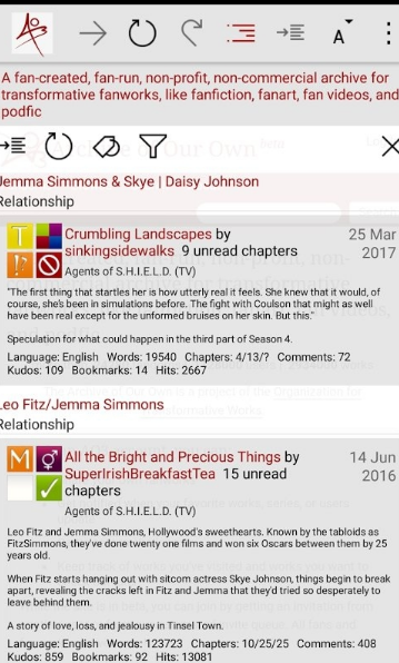 ao3中文最新版截图2