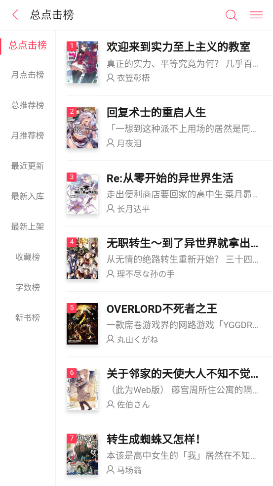 哔哩轻小说手机版截图3