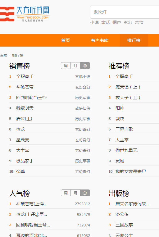 天方听书截图2