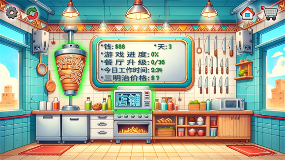 沙威玛卷饼铺