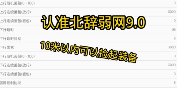 北辞弱网9