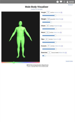 BodyVisualizer模拟器