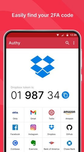 authy验证器中文版截图1