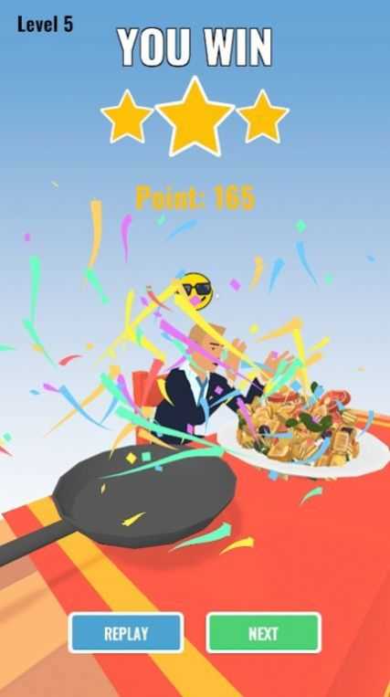 食物翻转3D（Food Flip 3D）截图2