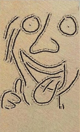 沙滩涂鸦画截图0