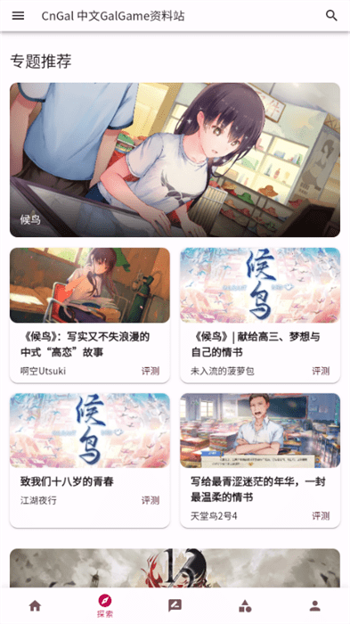 中文CnGal资料站软件截图1