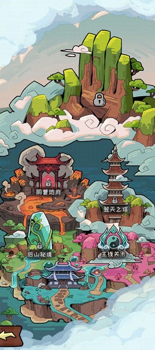 启动游戏进入冒险界面