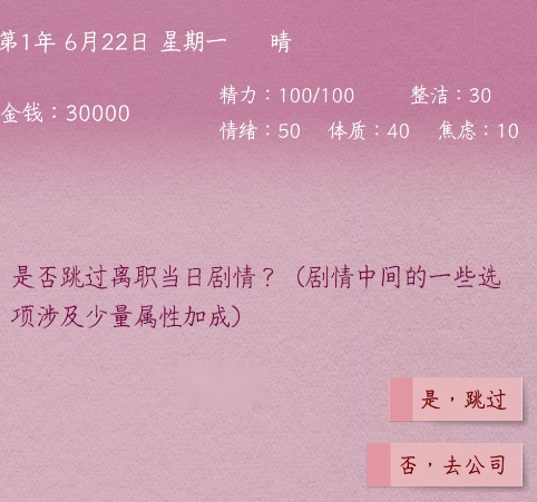 英子的失业日记游戏手机版