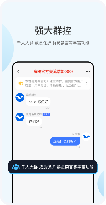 海鸥安全加密聊天软件截图0