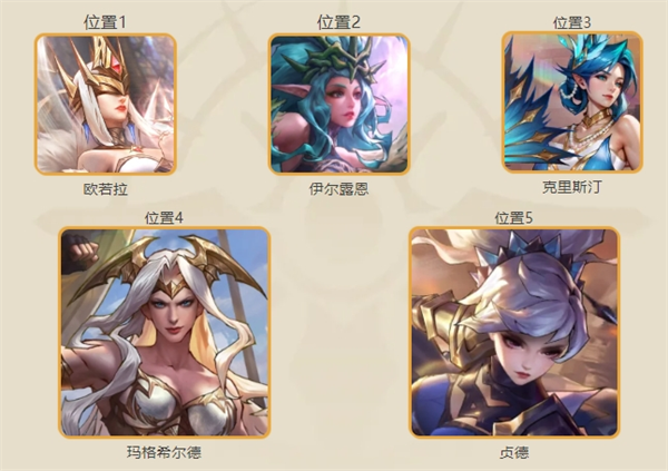 阵容搭配截图2