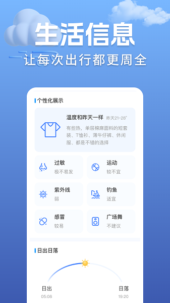 准点实时天气截图0