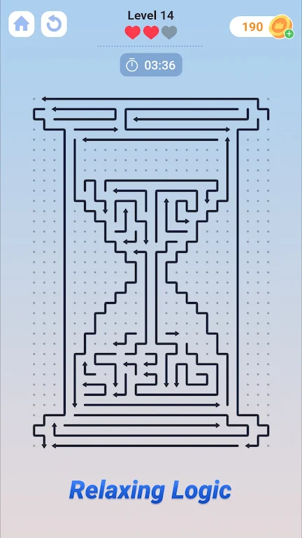 箭头指向拼图游戏(ArrowOut)截图2