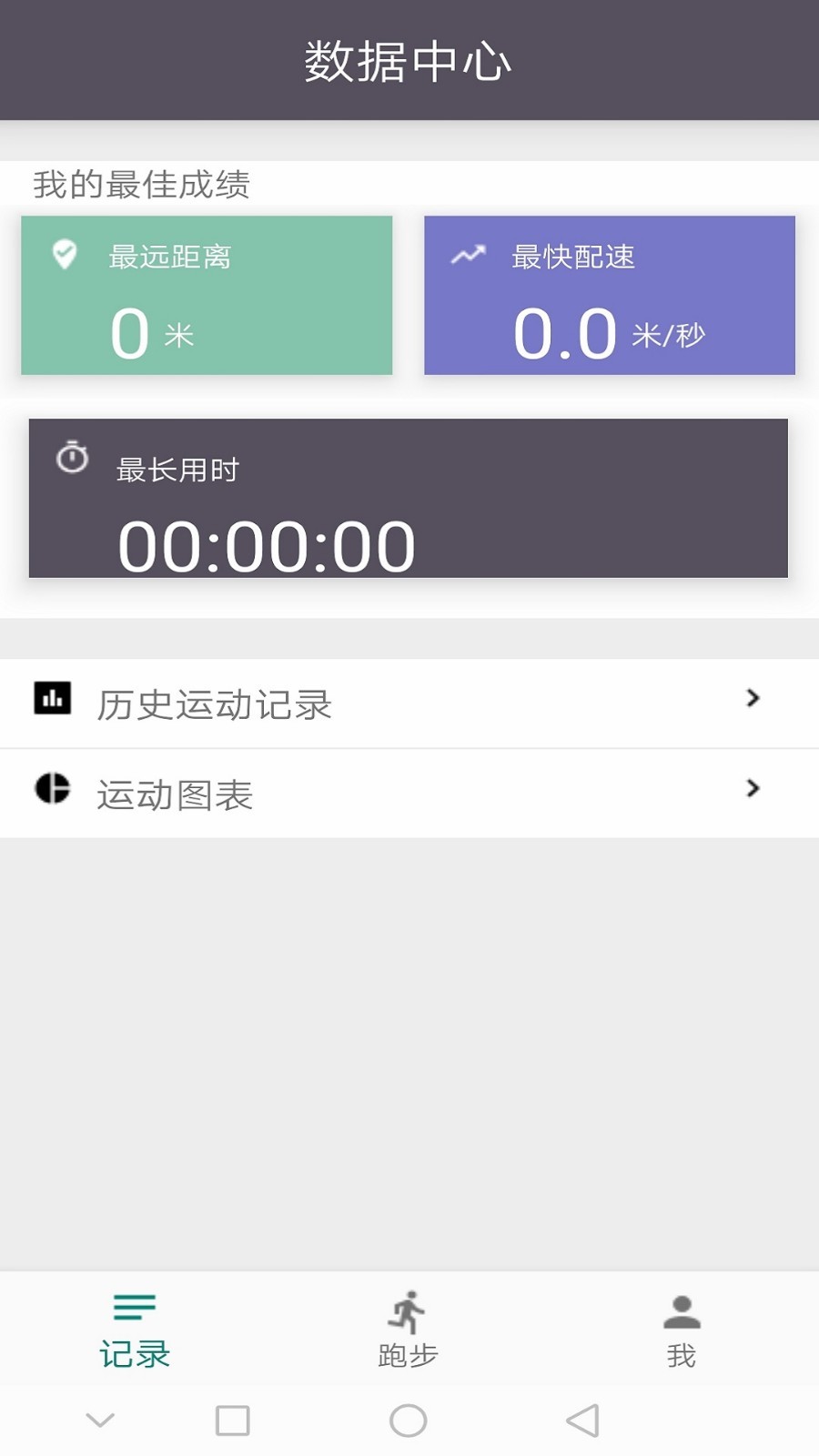 慧跑跑步记录截图3