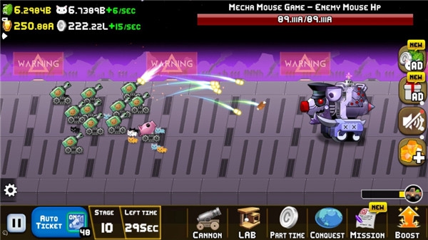 猫咪加农炮 Idle Cat Cannon截图2