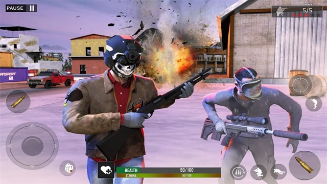 冬季生存大逃杀截图1