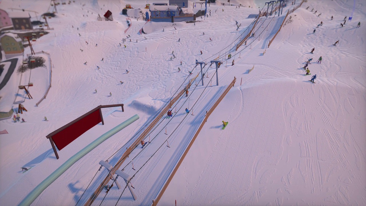 雪山滑雪大冒险2游戏(GrandMountain2)截图1