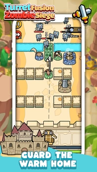 炮塔融合僵尸围城截图2
