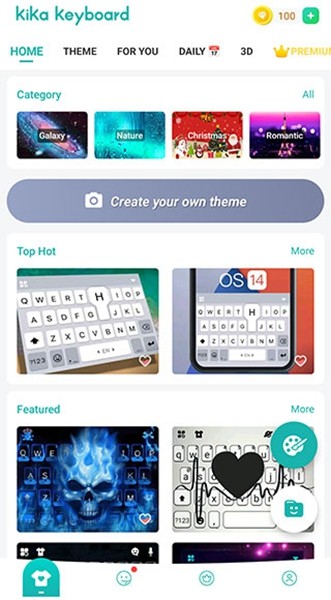 kika输入法中文版截图1