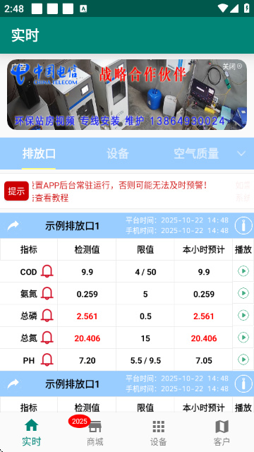 环保监测预警