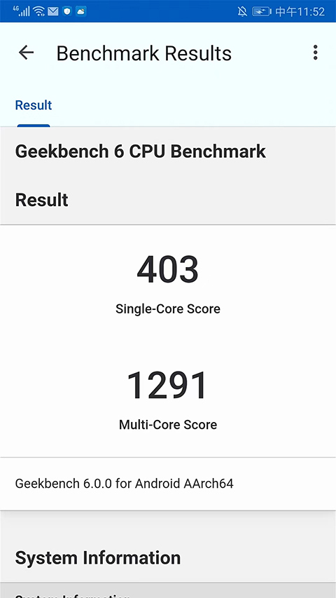 Geekbench6截图1