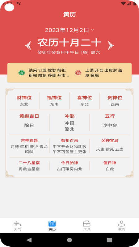 时亚天气截图3