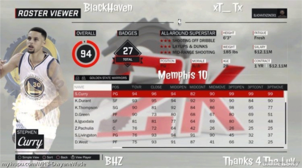 nba2k17手机版