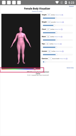 BodyVisualizer模拟器