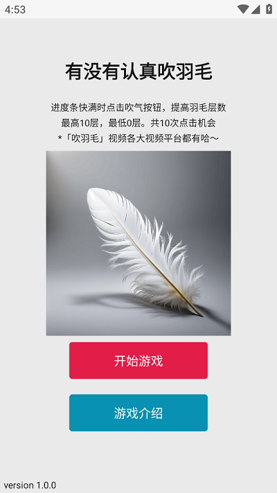 有没有认真吹羽毛截图1