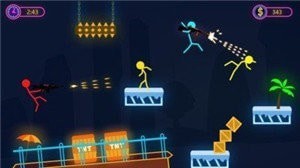 火柴人大战三百回截图2