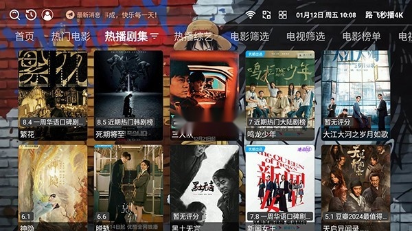 路飞秒播4k电视盒子版截图3