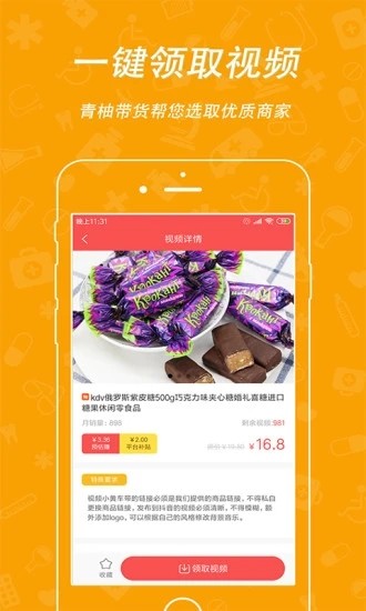 青柚带货截图1