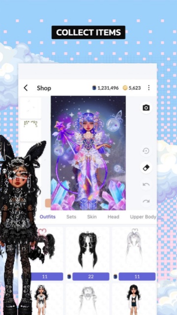 Everskies永远的天空: 虚拟装扮截图2