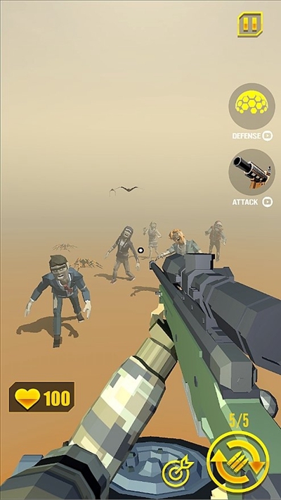 僵尸射手射击截图2
