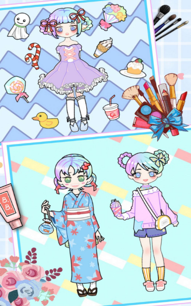 童话公主少女化妆截图1