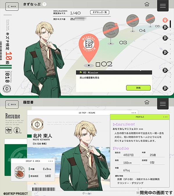 18TRIP日服