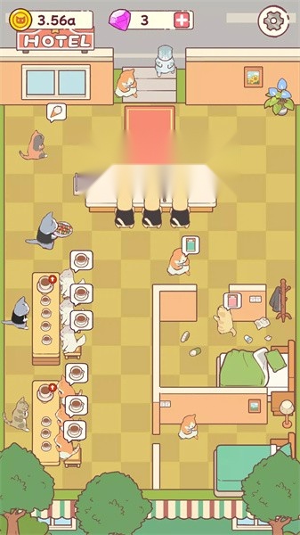 猫咪酒店游戏截图0