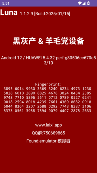 Luna环境检测工具截图0