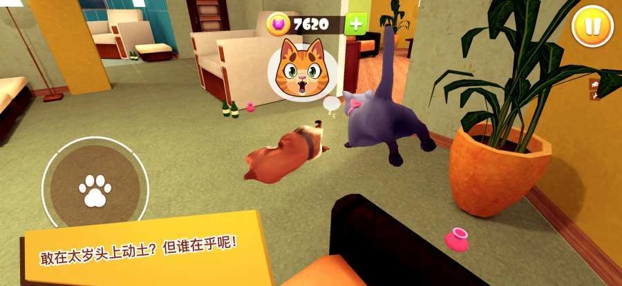 猫咪模拟器3D游戏截图0
