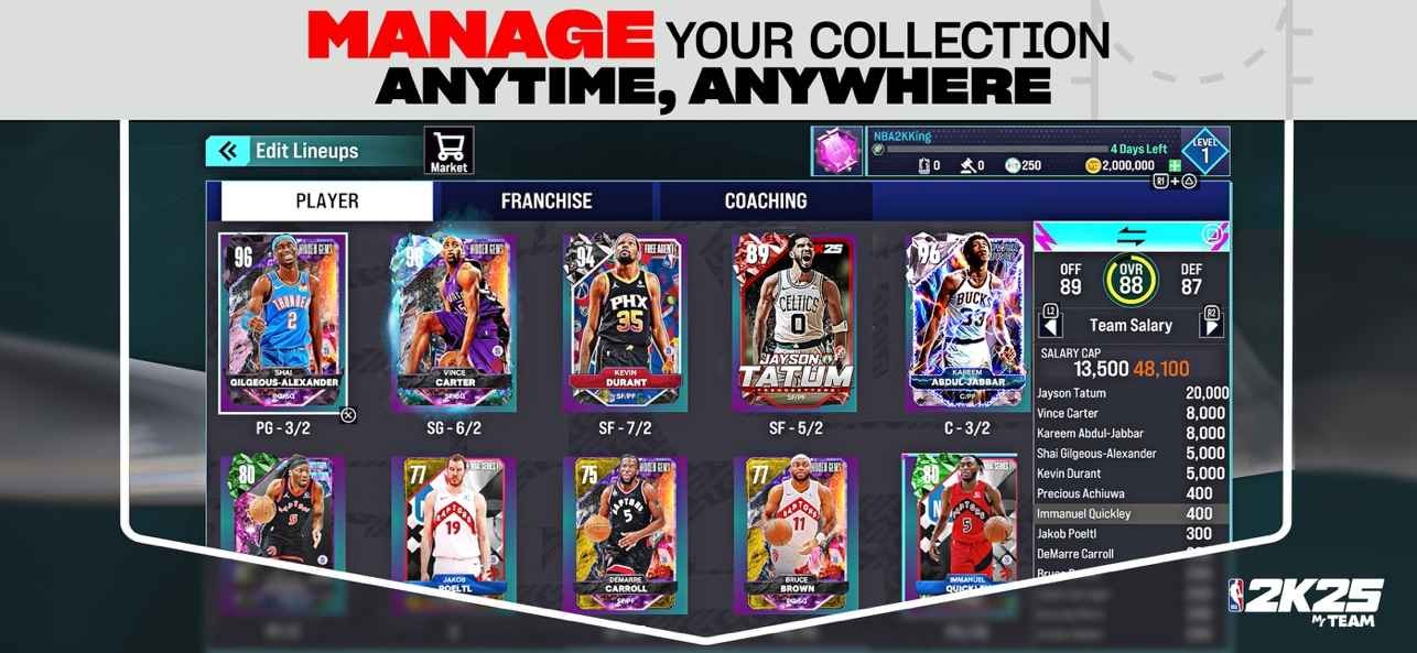 NBA2K25最新版截图3