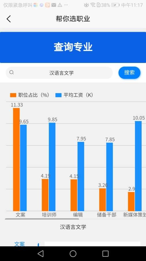 帮你选职业截图1