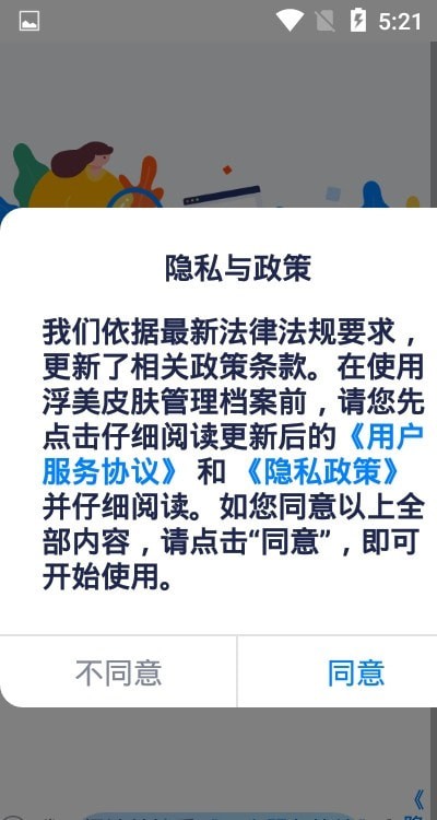 浮美皮肤档案正版截图2