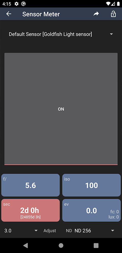 LightMeter测光表截图1