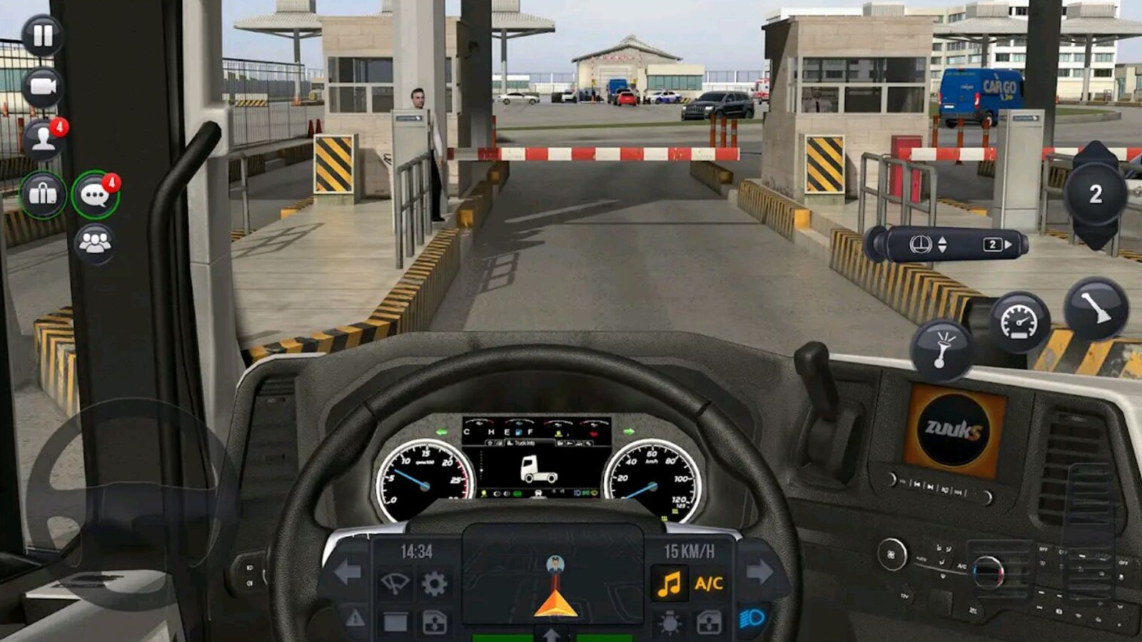 3D运输卡车驾驶截图2