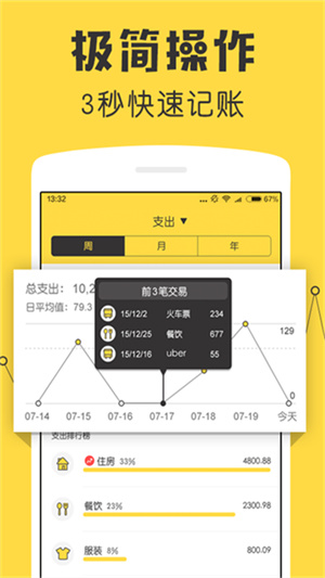 鲨鱼记账手机版截图1