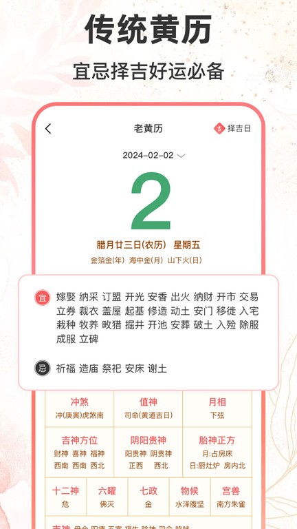 八字排盘助手软件截图0