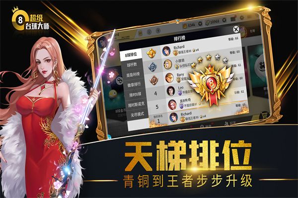 超级台球大师汉化版截图4